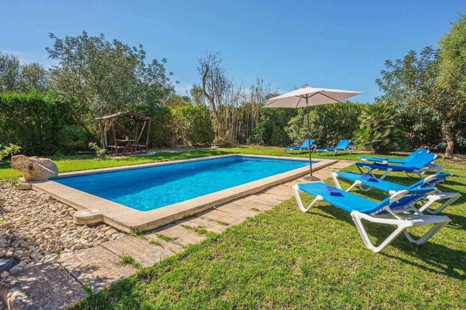 度假居 Haus Mit Pool Auf Mallorca 马纳科尔